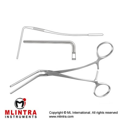 DeBakey Atrauma Multipurpose Vascular Clamp Stainless Steel, 18 cm - 7"